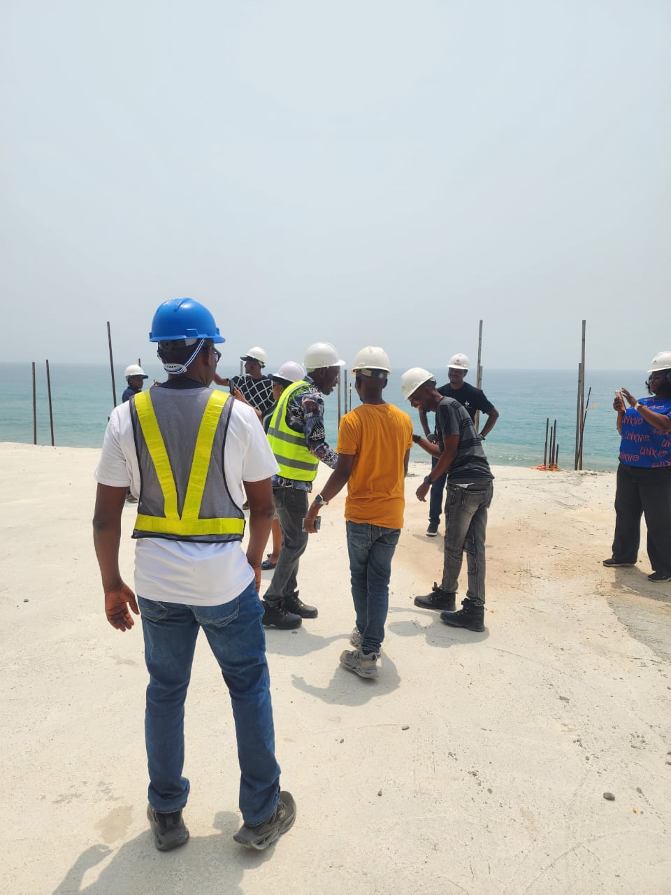 Construction team